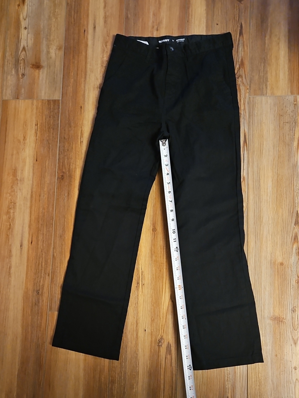 Classic Youth Black Chino Pants
